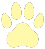 Ícone de pata representando criaturas biomecânicas